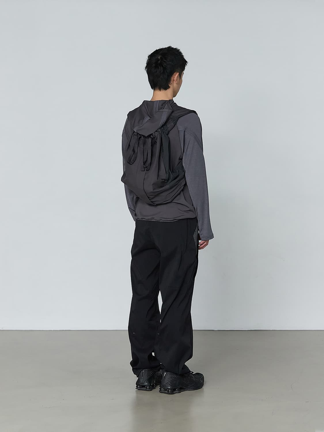 WAVE LONG SLEEVE [BLUE CHARCOAL] 상품이미지2