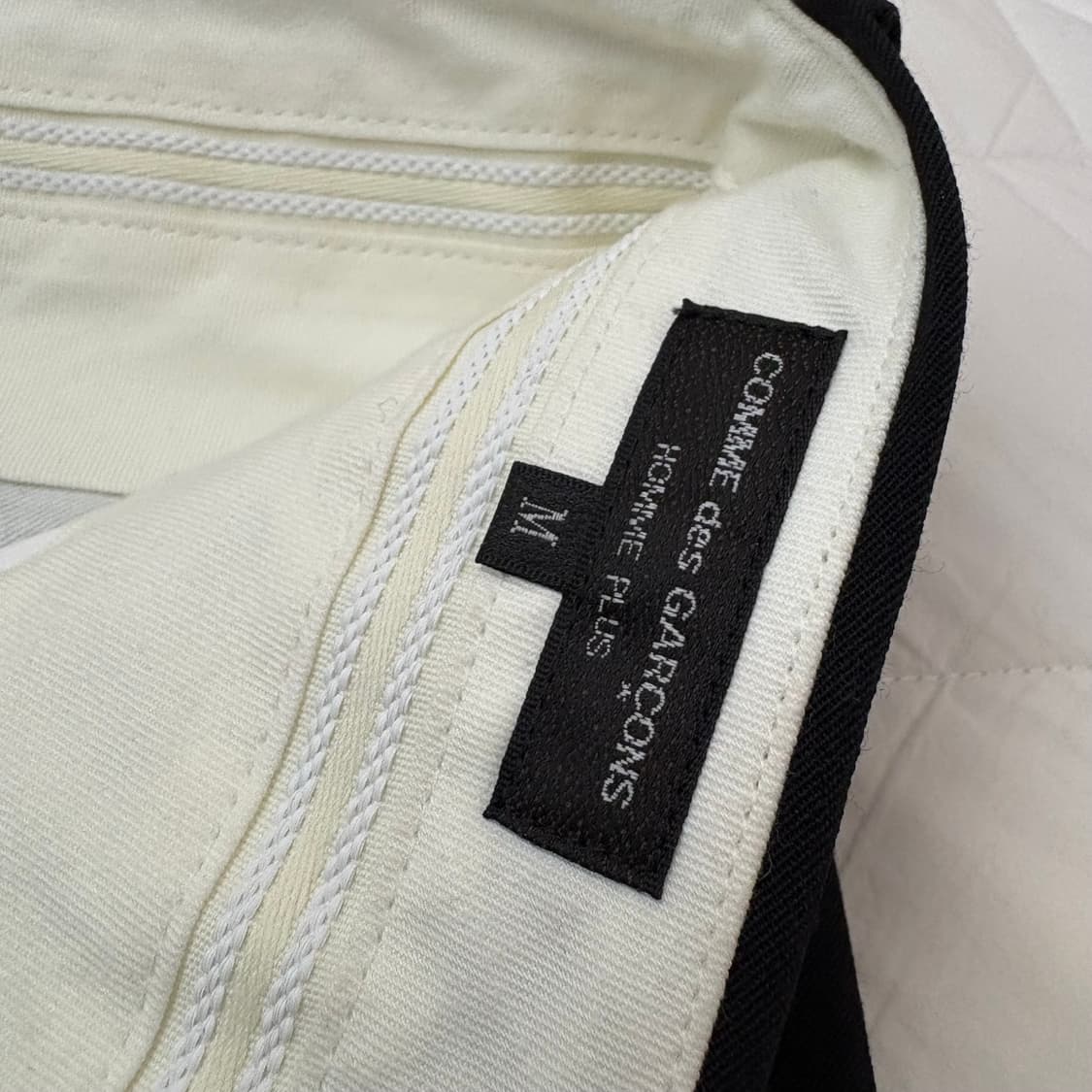 옴므 플러스 지퍼 바지 상품이미지3