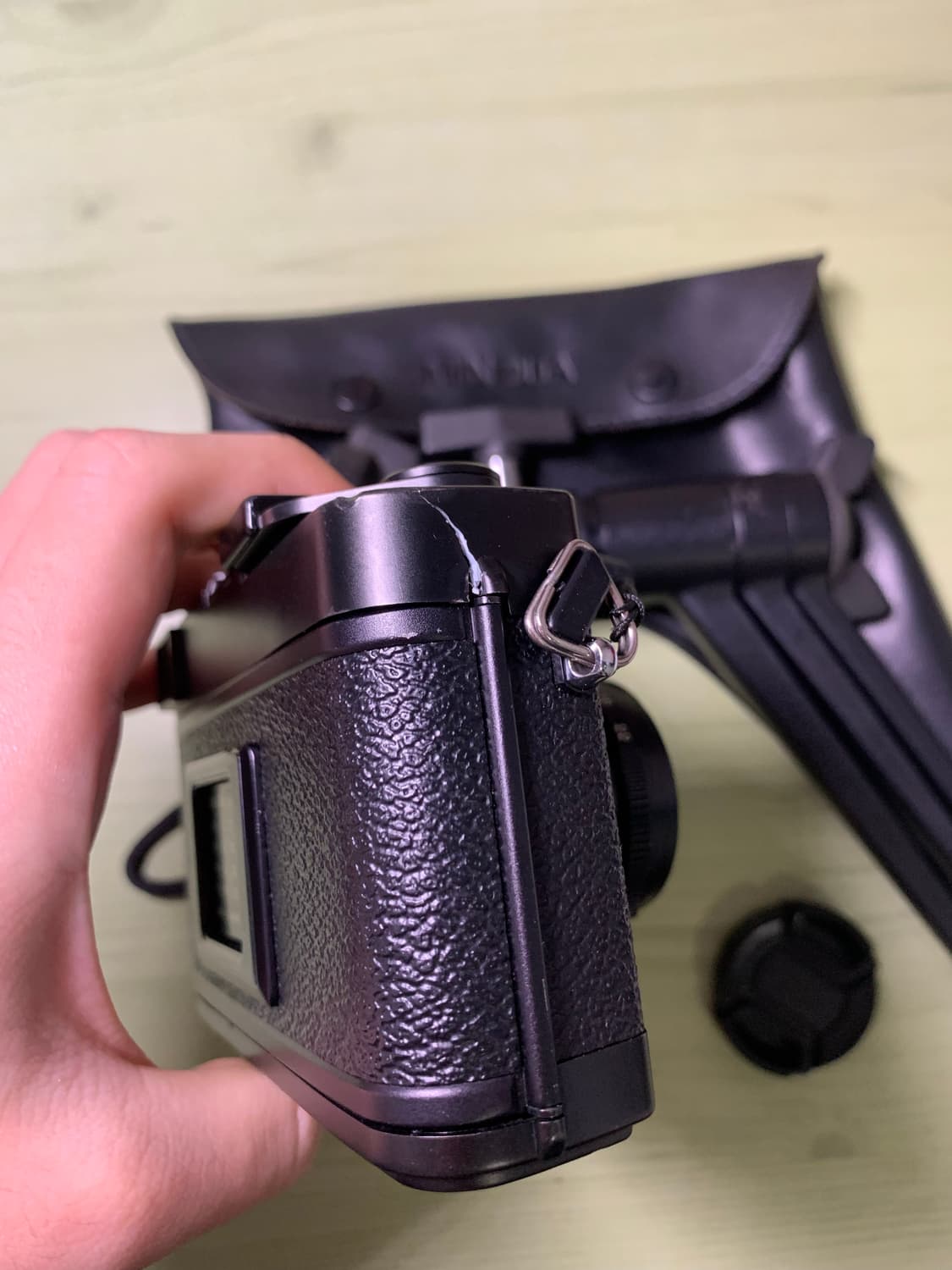 미놀타 cle, 28mm렌즈, 정품삼각대 상품이미지2