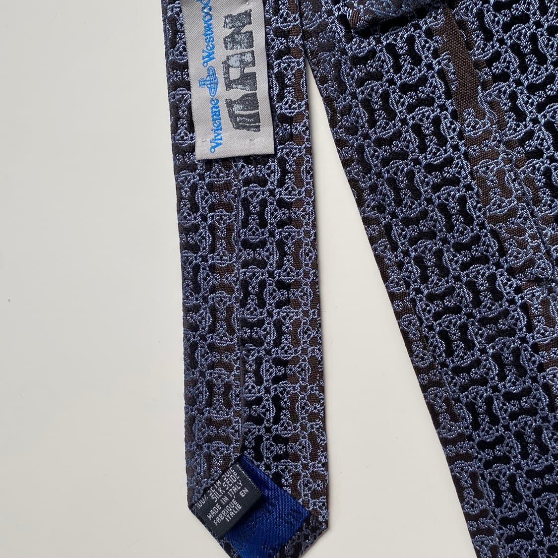 비비안웨스트우드 모노그램 정품 명품 넥타이(Vivienne) 상품이미지6