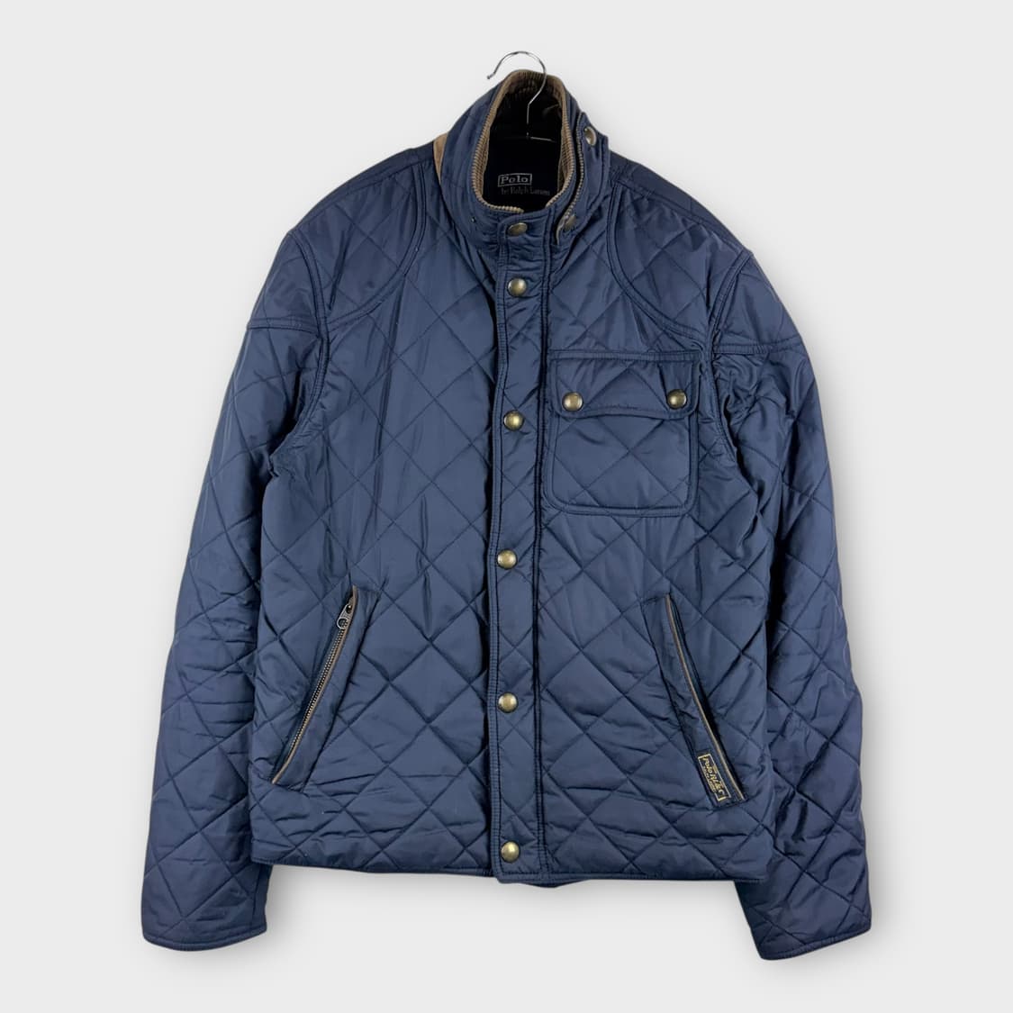 (M) 폴로 랄프로렌 퀄팅 자켓 네이비 상품이미지1