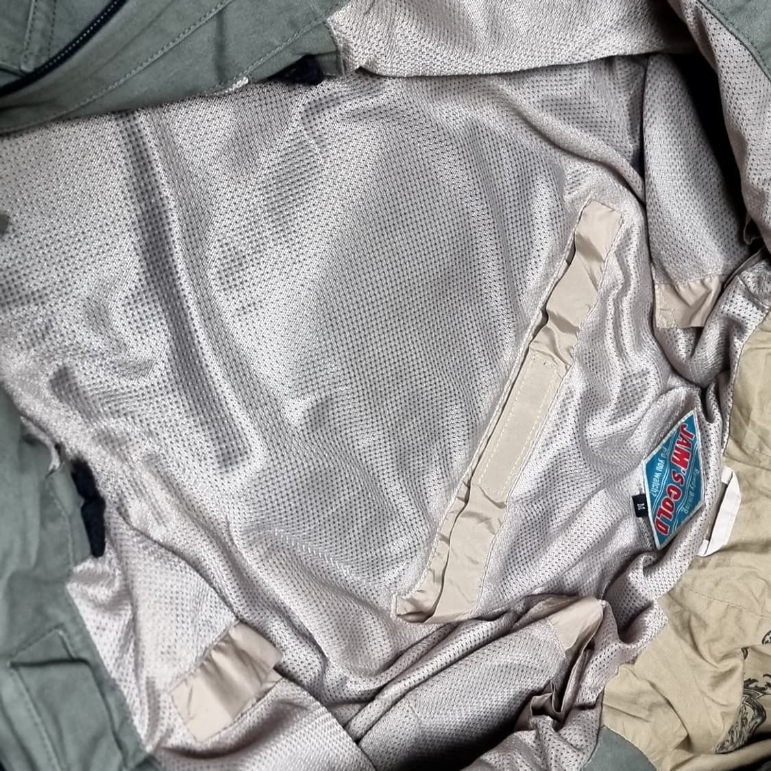 일본산 JAM'S COLD 바이크 후드 야상 점퍼(95-100) 상품이미지6