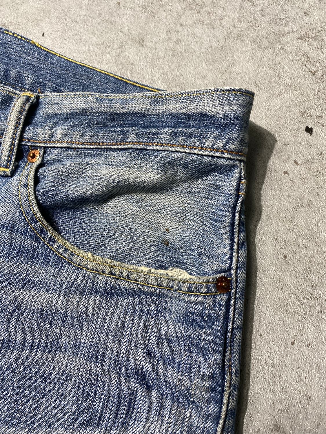 [34] Levi's 505 리바이스 레귤러핏 데님팬츠 상품이미지3