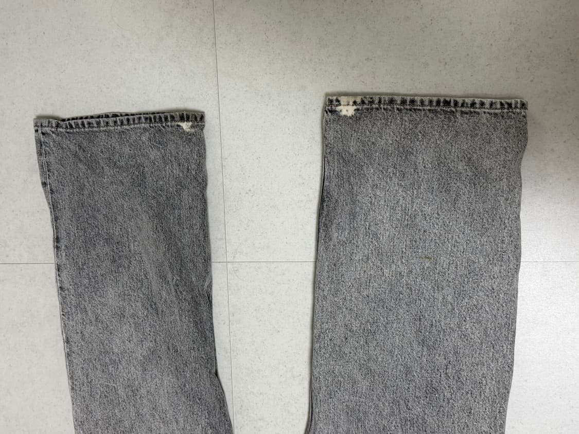 아워레가시 써드컷 슈퍼블리치 블랙 31 데님 코모리 오라리 르메르 상품이미지5