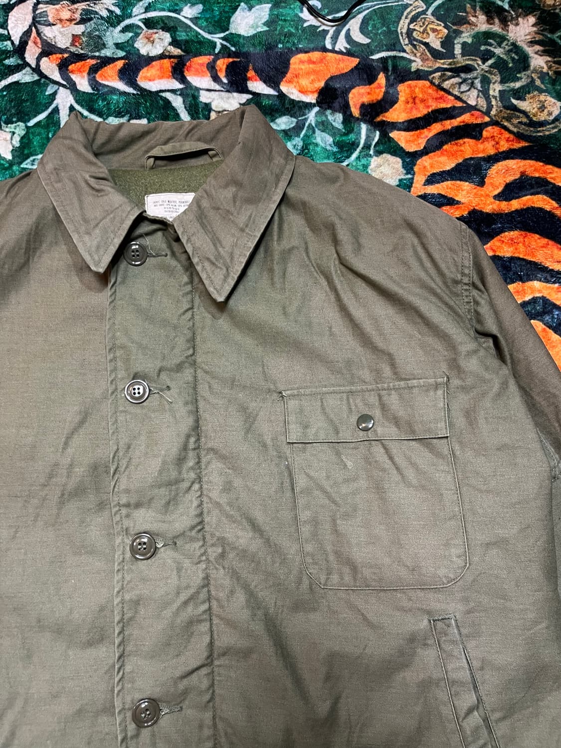 80s A-2 덱자켓 (46-48) OG 상품이미지3