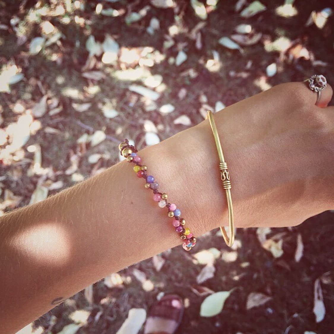 레인보우 마운틴 젬스톤 팔찌(무한 연결 스타일링) 상품이미지2