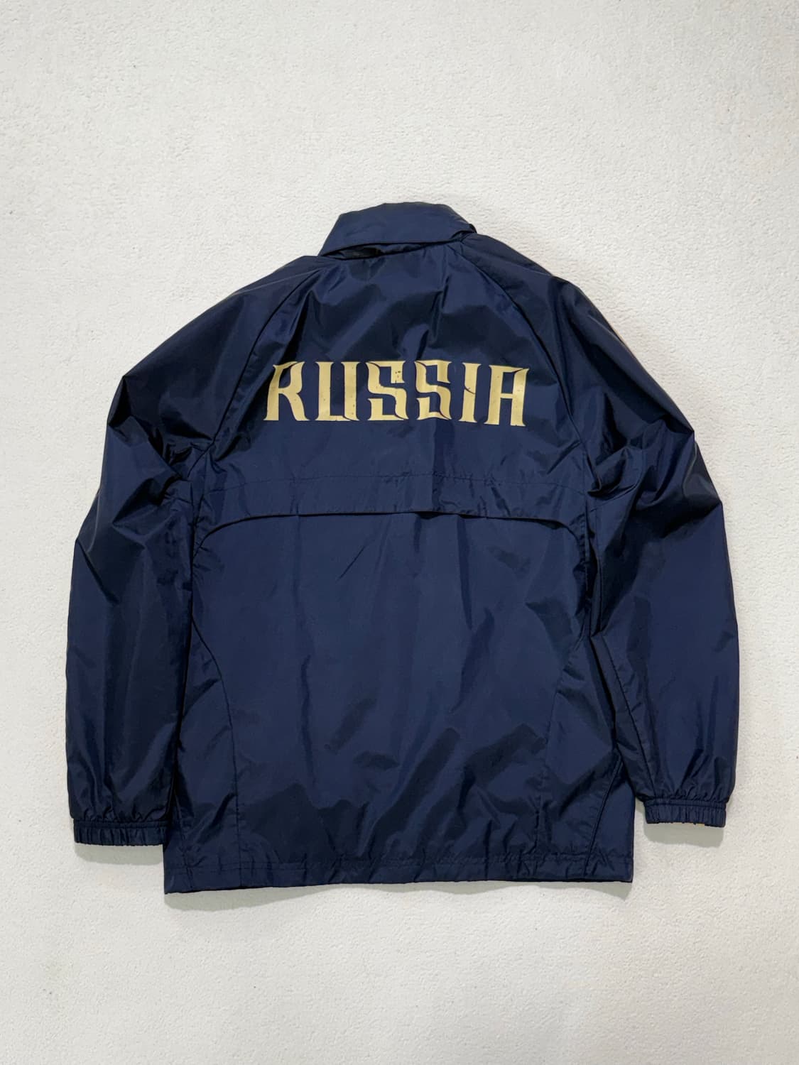 아디다스 러시아 국대 네이비 골드 져지 바람막이 자켓 95 상품이미지4