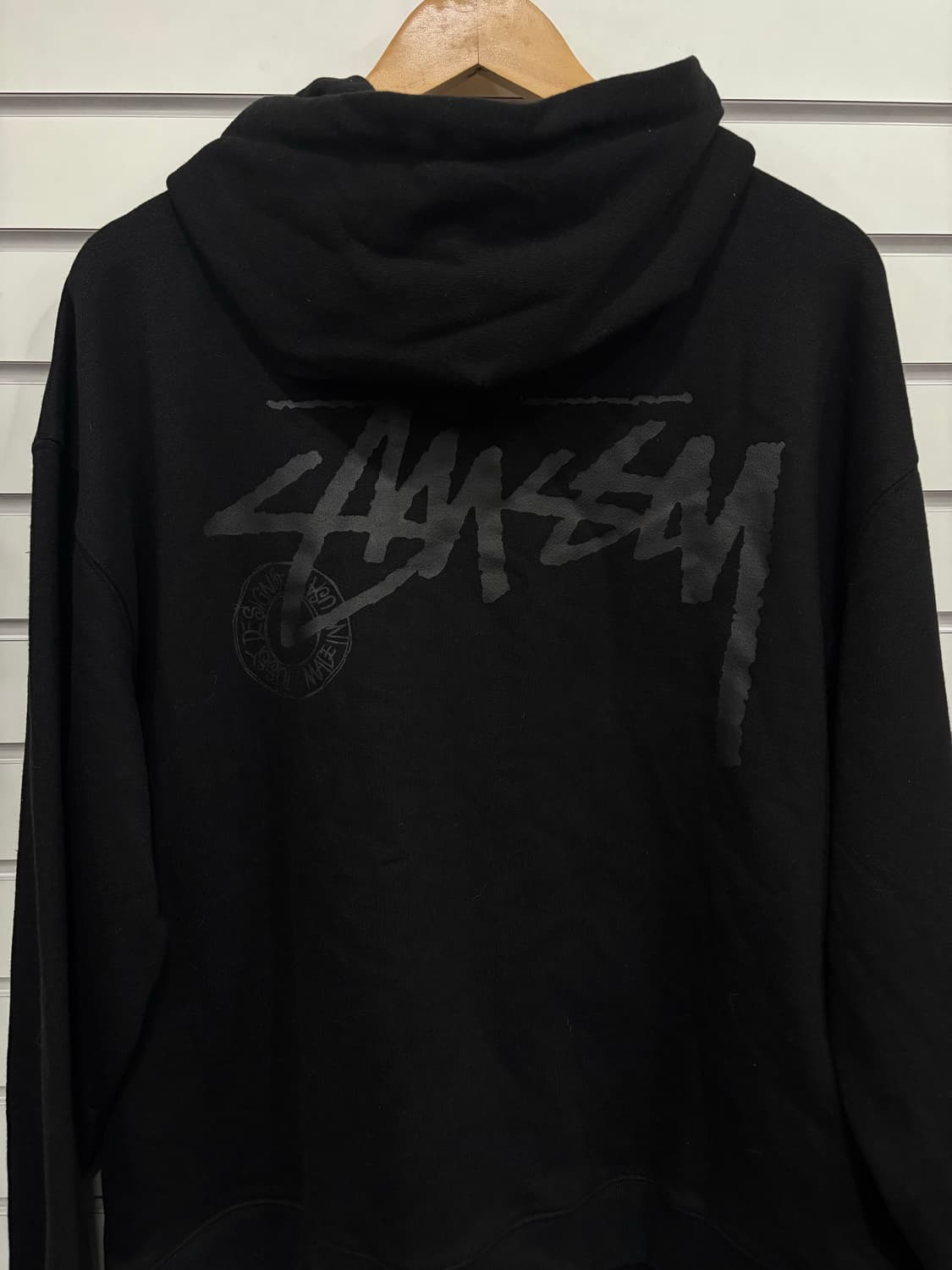 스투시 검정 후드티 XL 상품이미지6