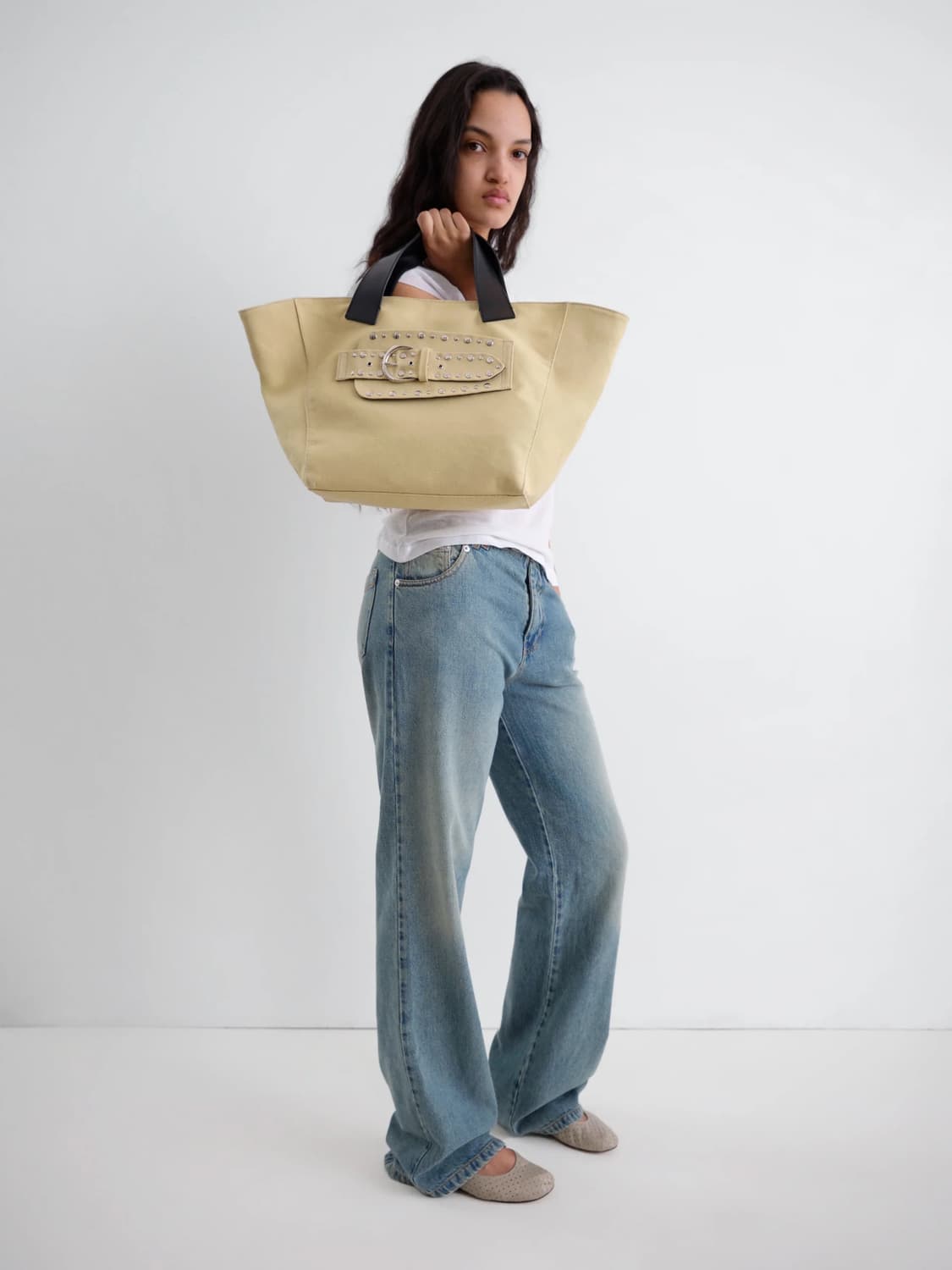 새제품 gimaguas maxi casilda canvas bag 상품이미지2