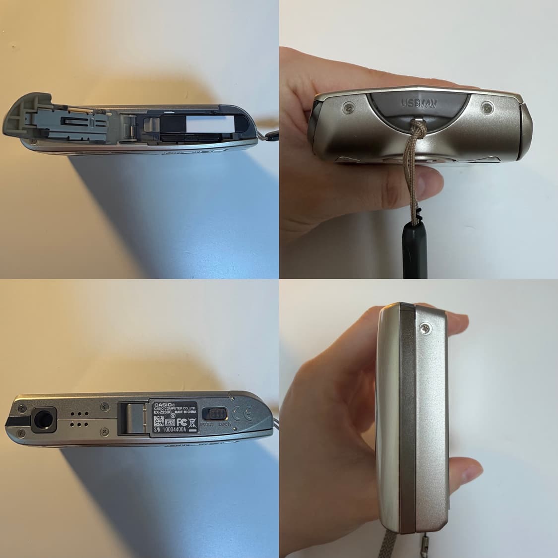 카시오 엑슬림 z2300 골드 상품이미지4