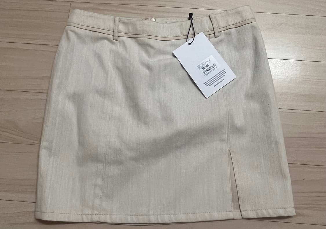 (새상품) 그로브 스커트 아이보리 상품이미지2