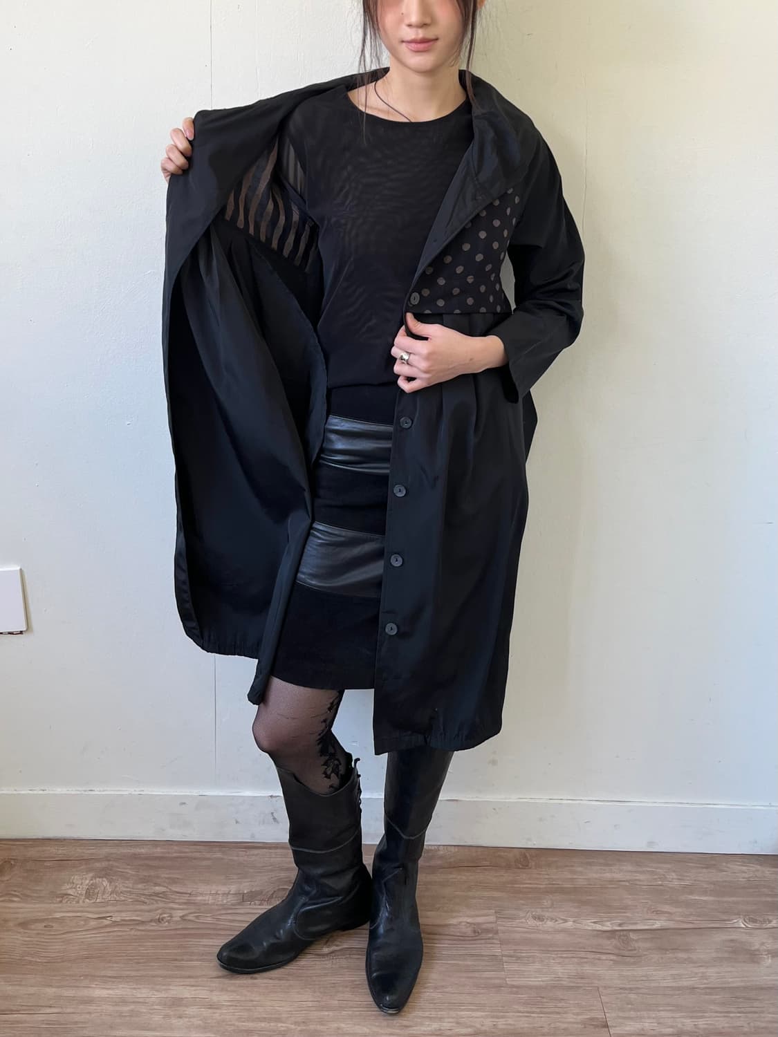 angelplus 도트 원피스 자켓 상품이미지8