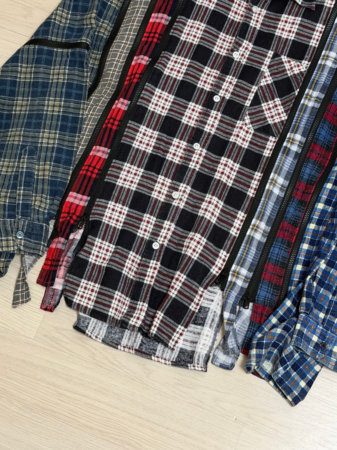 Needles 리빌드 바이 니들스 리메이크 지퍼 셔츠 상품이미지5