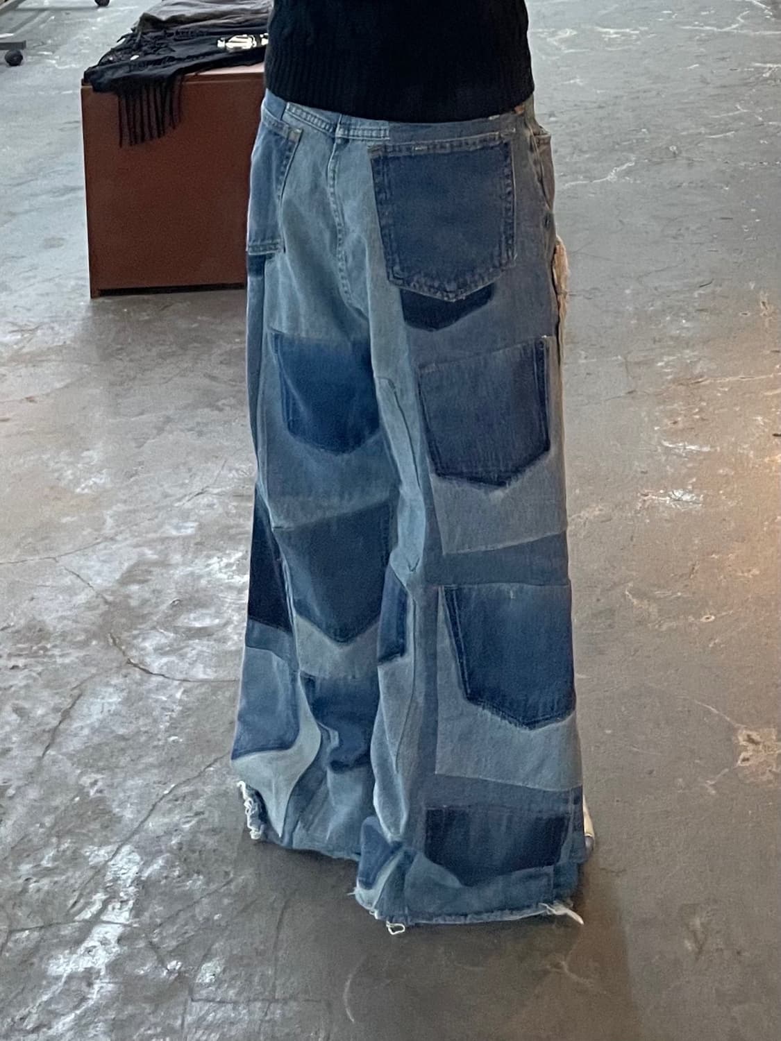 리바이스 패치워크 커스텀 데님팬츠 H1039 상품이미지2
