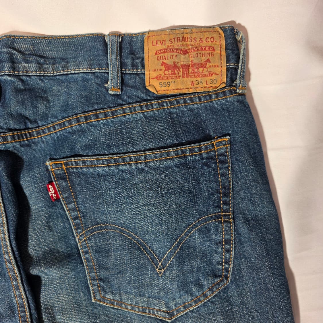 [W38L30]리바이스 559 데님 팬츠 상품이미지6
