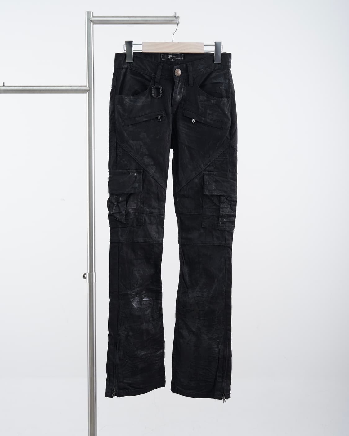 MIDAS 왁스드 포켓 집업 디테일 팬츠 상품이미지1