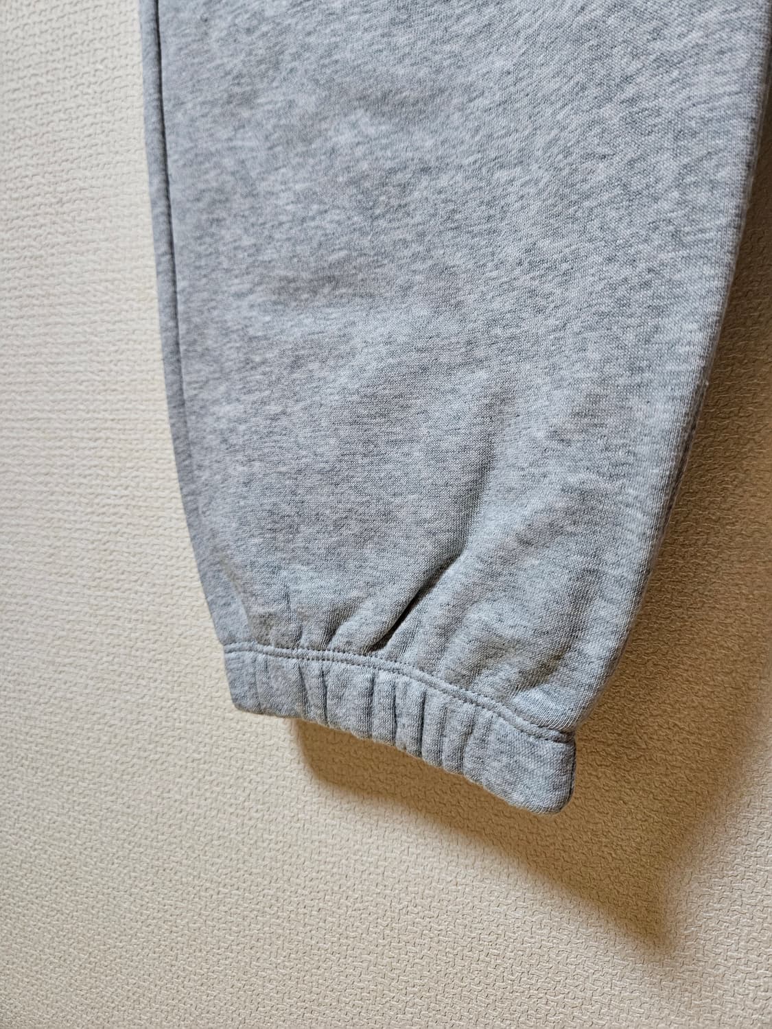 나이키 미드라이즈 오버사이즈 플리스 스웻팬츠 블랙 / 그레이 상품이미지8