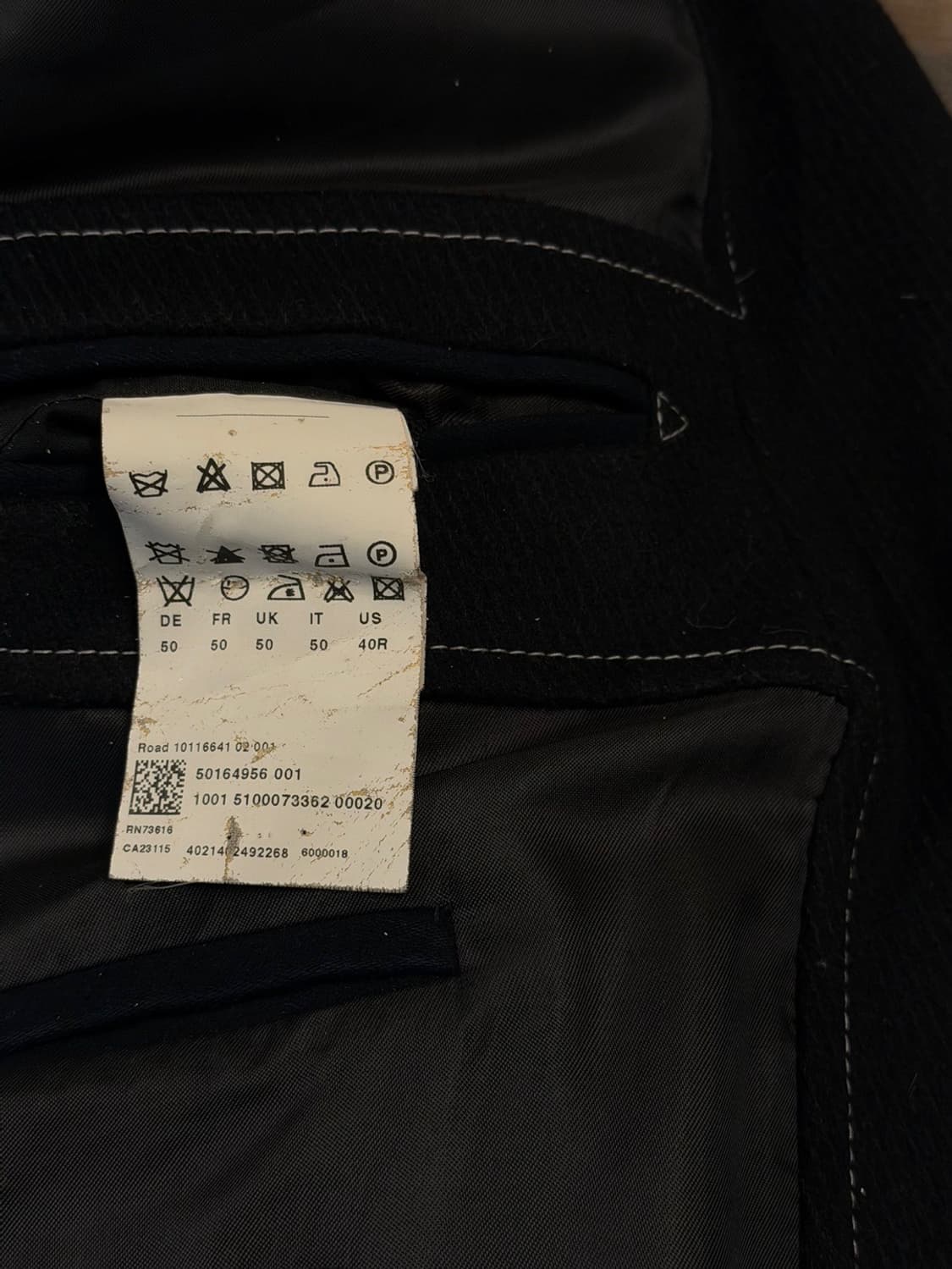 휴고보스 울 캐시미어 유틸리티 코트 103~105 상품이미지9