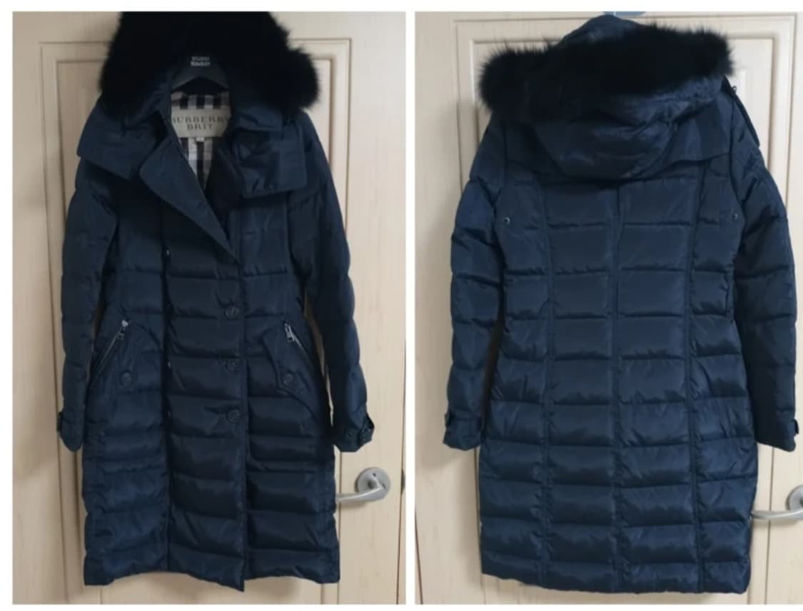 정품 버버리 브릿 구스다운 롱패딩 점퍼 상품이미지1