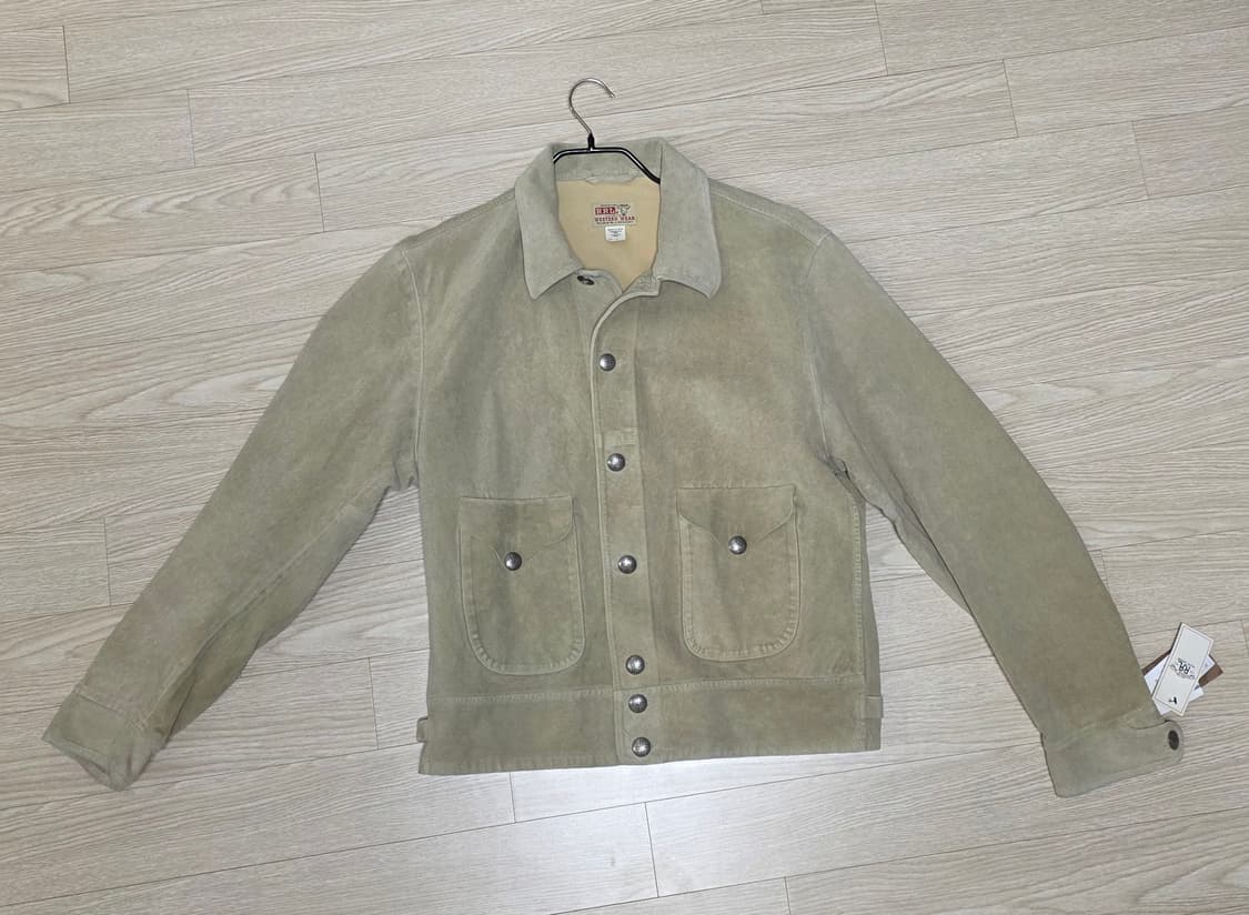 RRL 러프아웃 스웨이드 재킷 L  상품이미지1