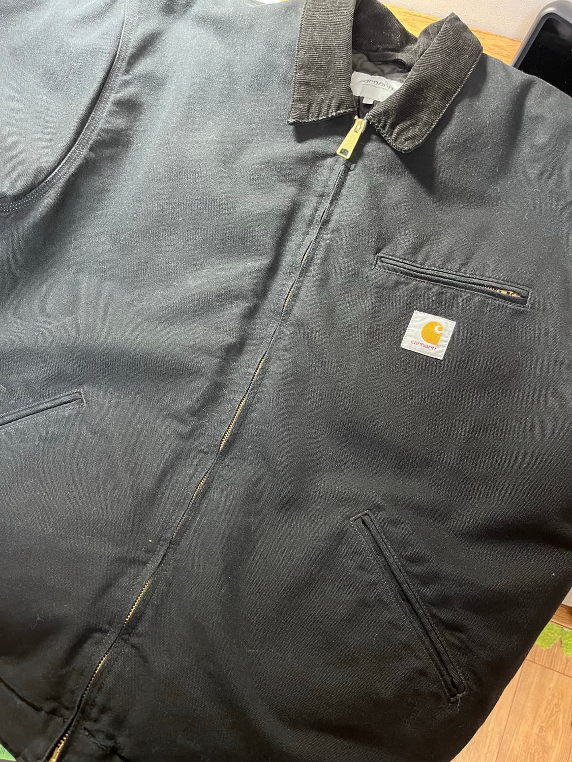 칼하트 wip og 디트로이트 자켓 블랙 상품이미지1