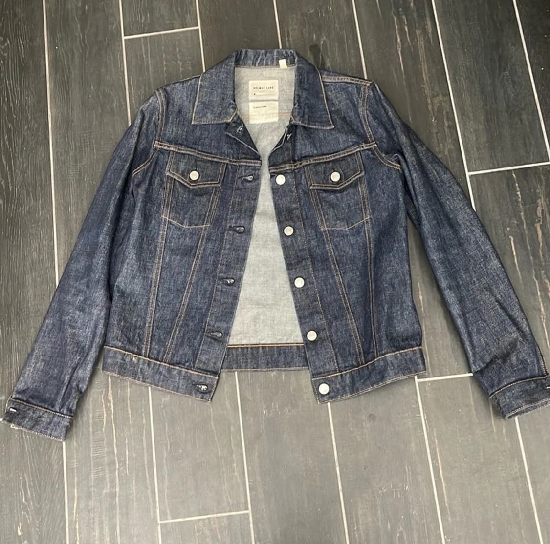 헬무트 랭 클래식 로우 데님 자켓 상품이미지1