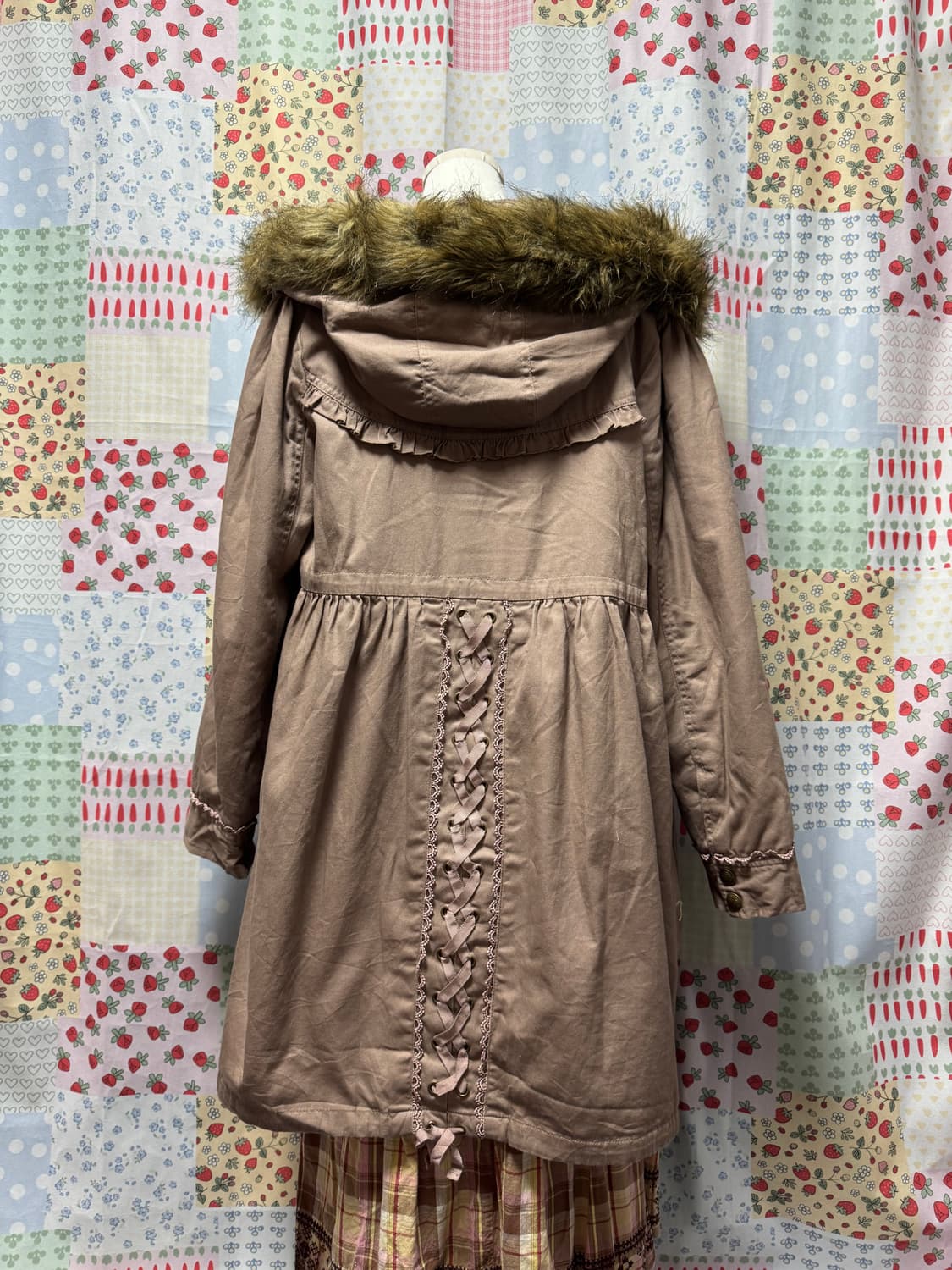 엑시즈팜 히메갸루 라떼랴루 모리걸 야상 상품이미지3