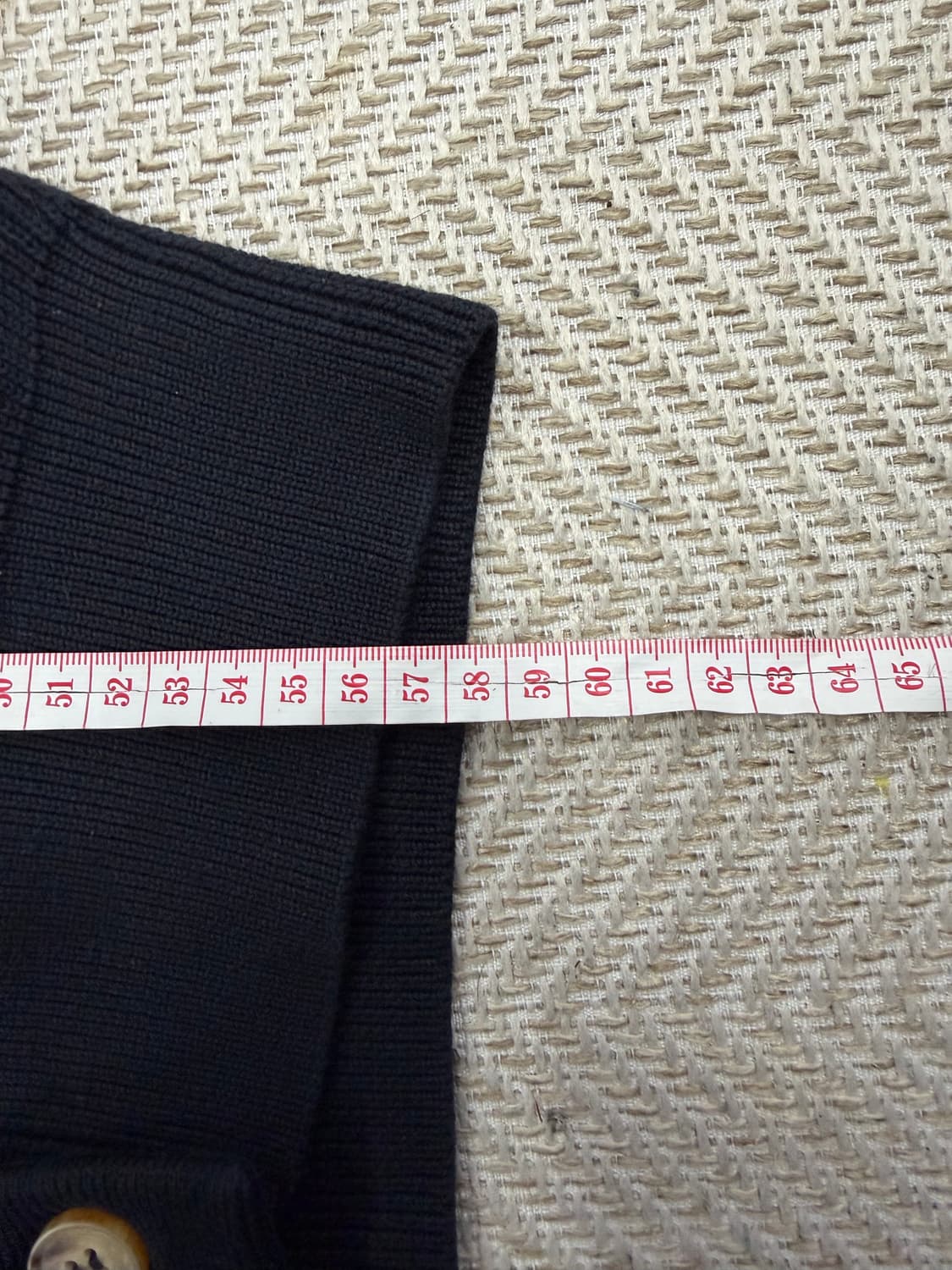 정품) COS 코스 여성 블랙 골지 가디건 S 상품이미지8