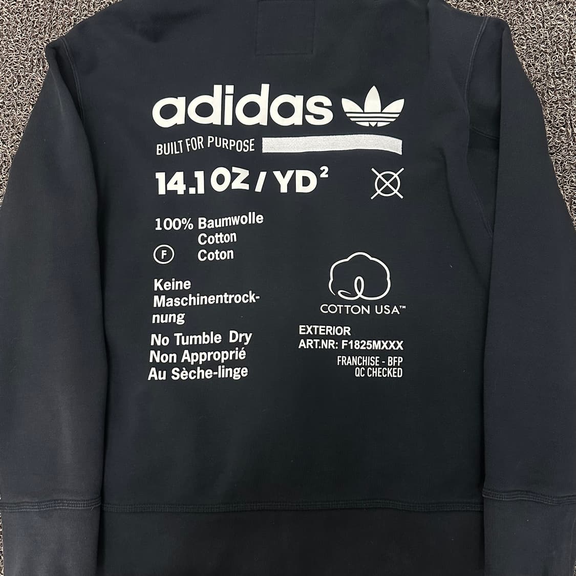 아디다스 카발 후드집업 블랙 L 상품이미지7