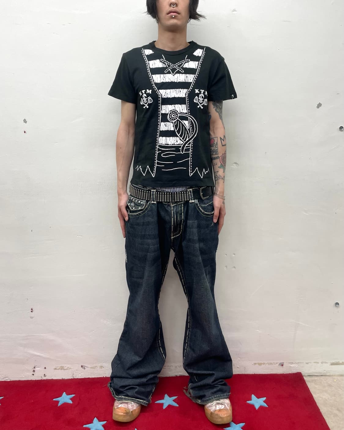 KTM Captain Stripe T-shirt  상품이미지3