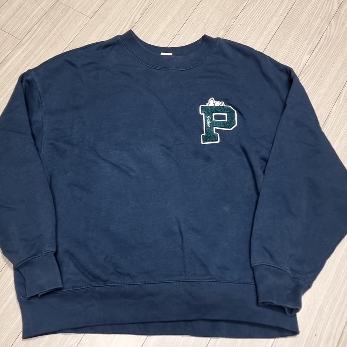 유니클로UT 스누피 P 맨투맨 네이비(xl) 상품이미지1