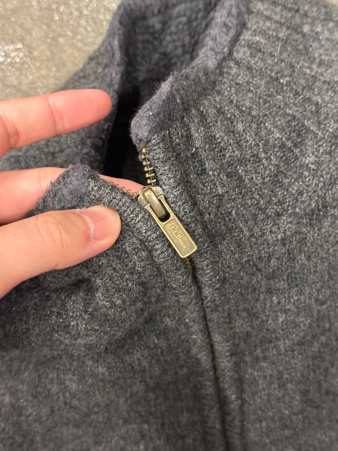 L.L.Bean 엘엘빈 램스울 베스트 조끼 XL 상품이미지3