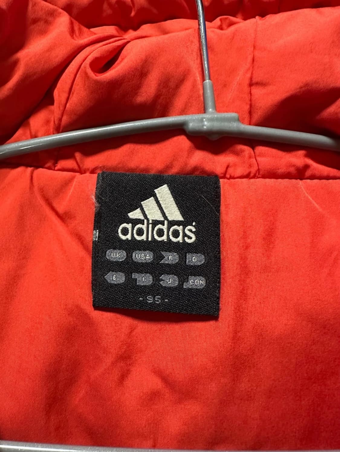 00‘s 아디다스 내부 폰 포켓 디테일 패디드 자켓 고프코어 상품이미지4