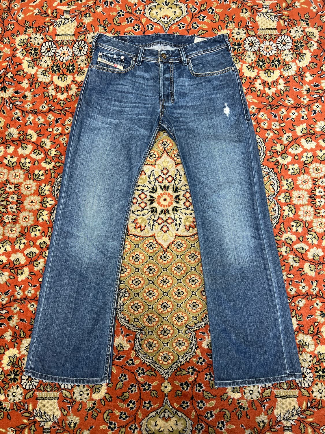 [30] 디젤 자티니 부츠컷 플레어 데님 팬츠 중청 상품이미지1