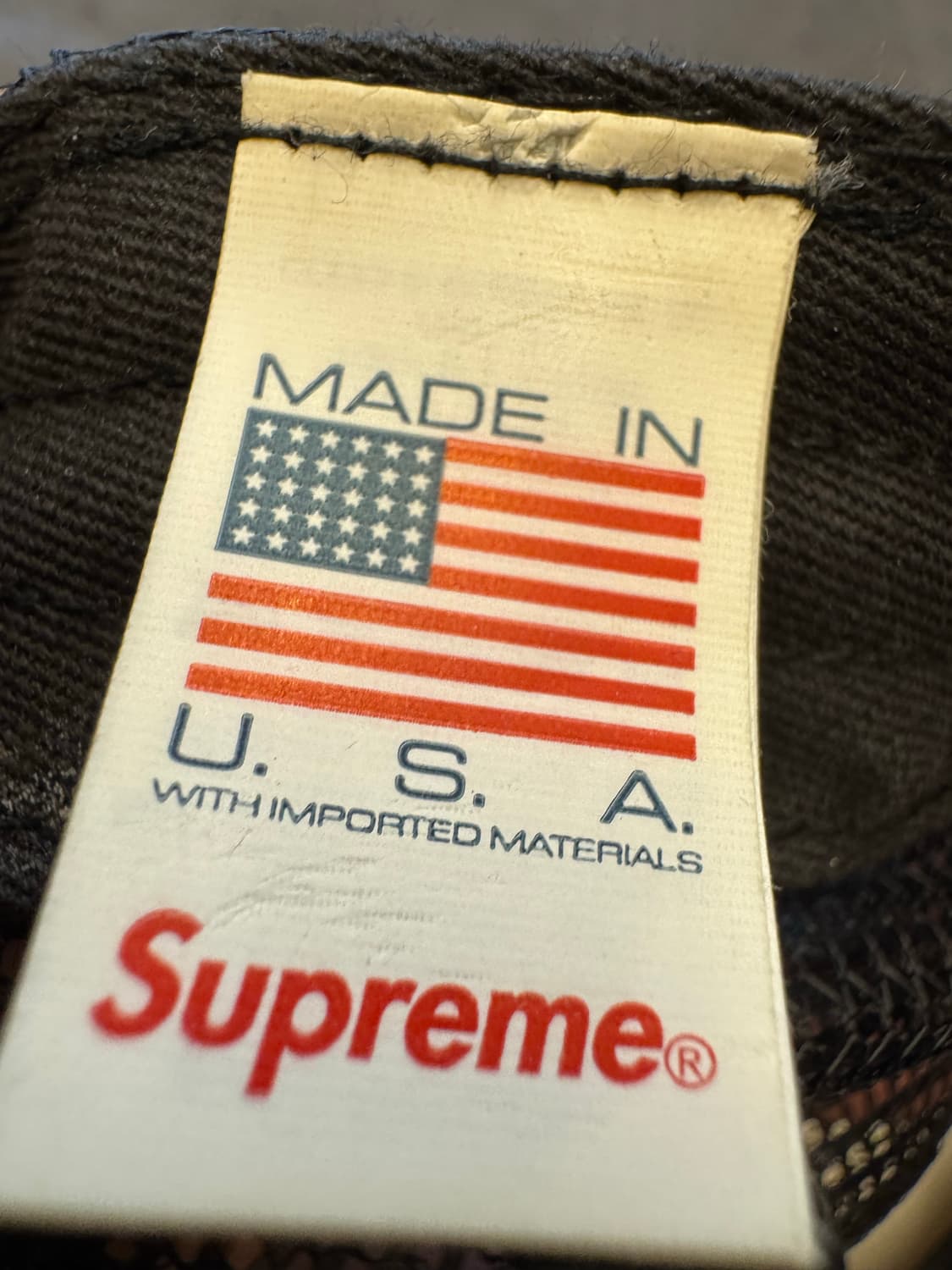 슈프림 마블 메쉬 캡 처분  상품이미지3