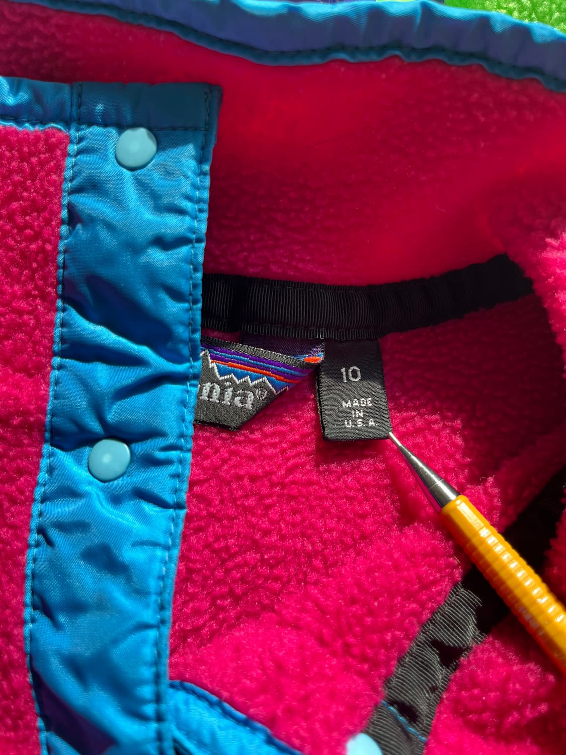 90s Patagonia Synchilla USA 상품이미지3