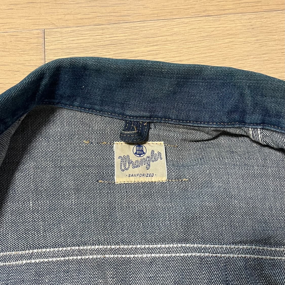 랭글러 11MJZ 데님 자켓 블루벨 상품이미지4
