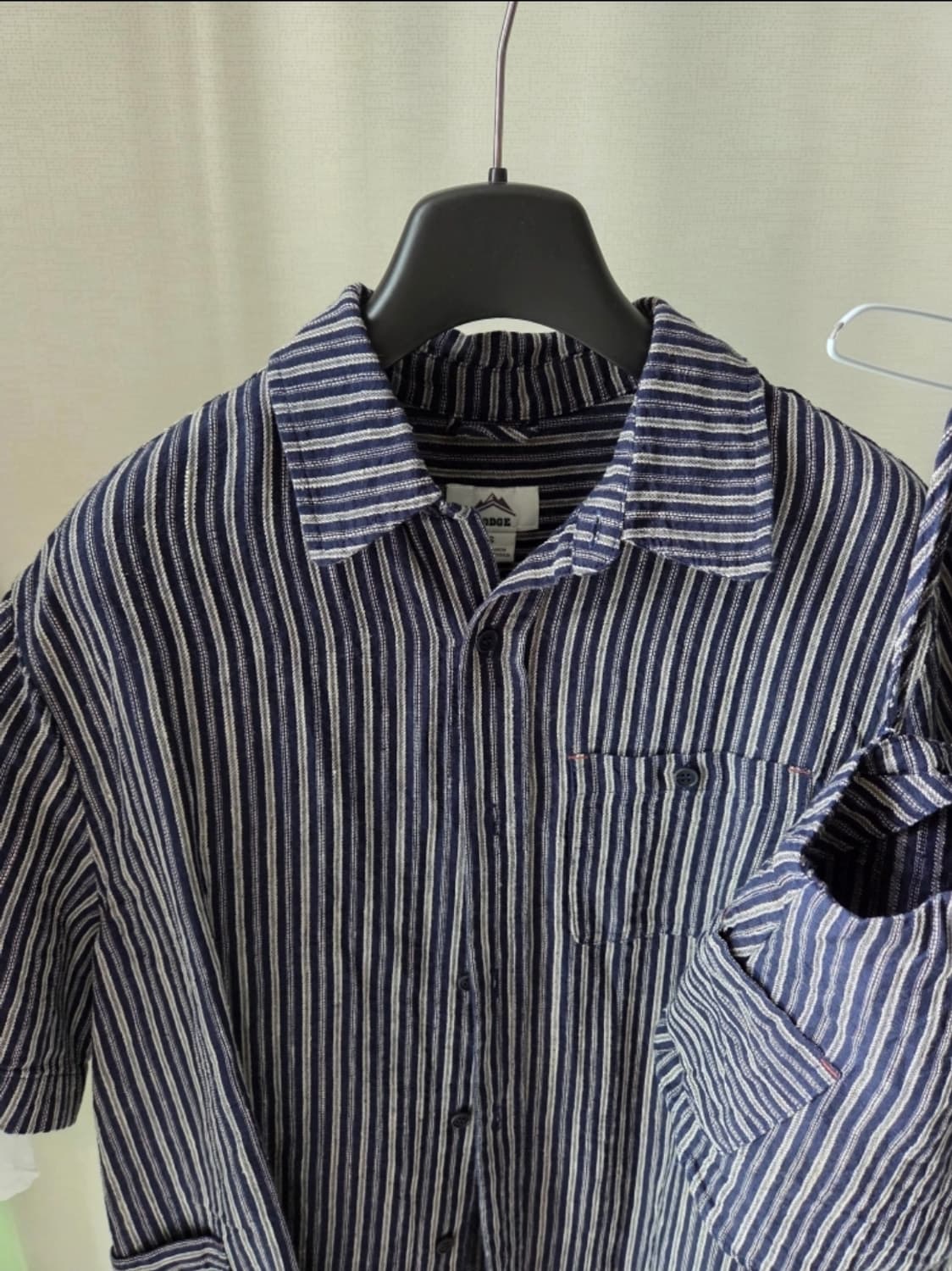 롯지 lodge 스트라이프 셔츠&나시 상품이미지4