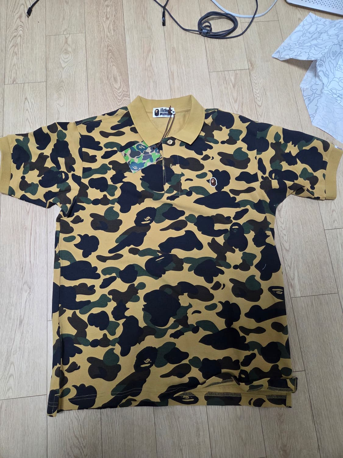 베이프 1st 카모 원포인트 카라티 상품이미지1