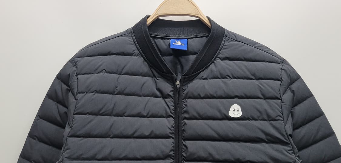 MICHELIN 미쉐린 구스 다운 경량 패딩 / 남 100 블랙 상품이미지3