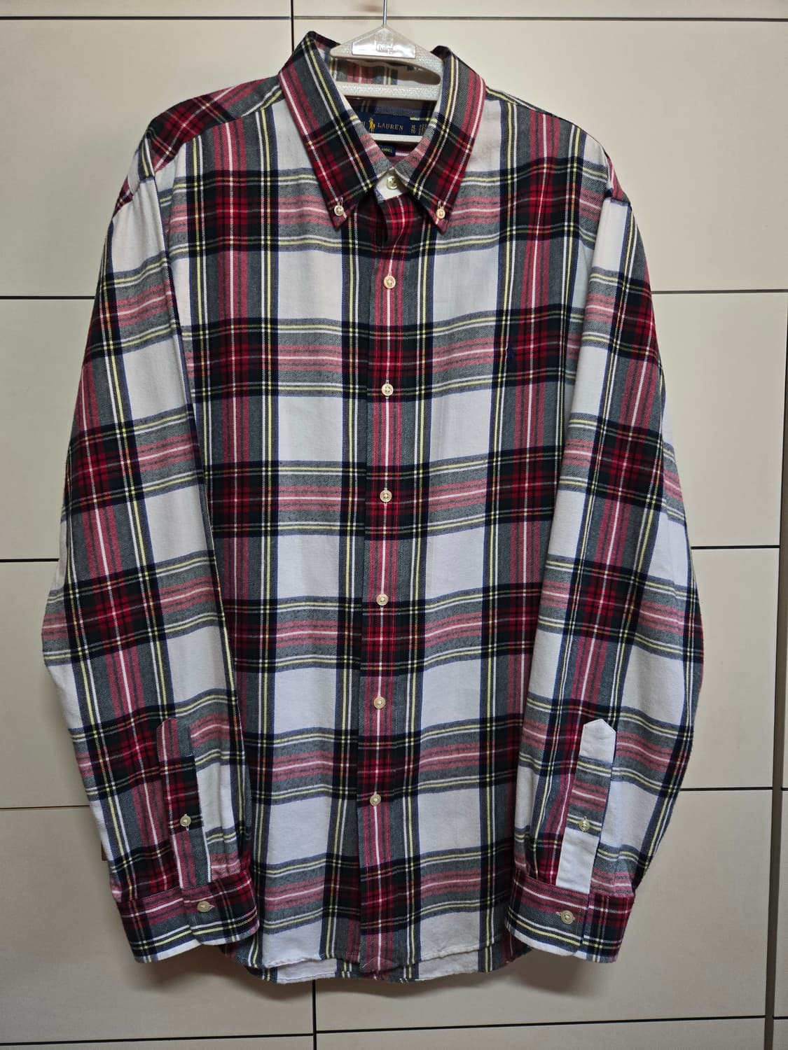 폴로 랄프로렌 정품 남성 체크 셔츠(가을,겨울 ) 상품이미지2