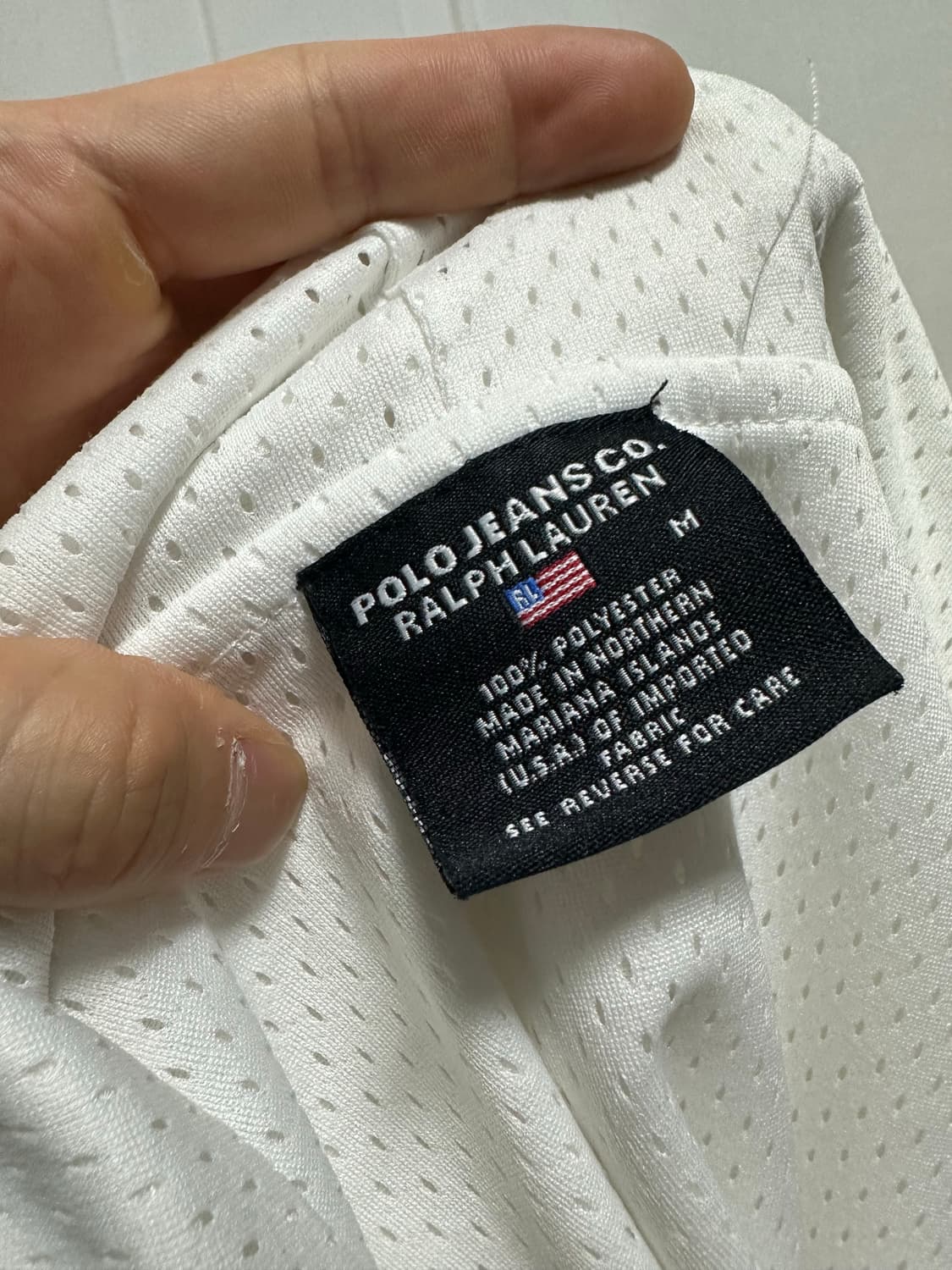 폴로 진스 USA 화이트 후드집업 상품이미지3