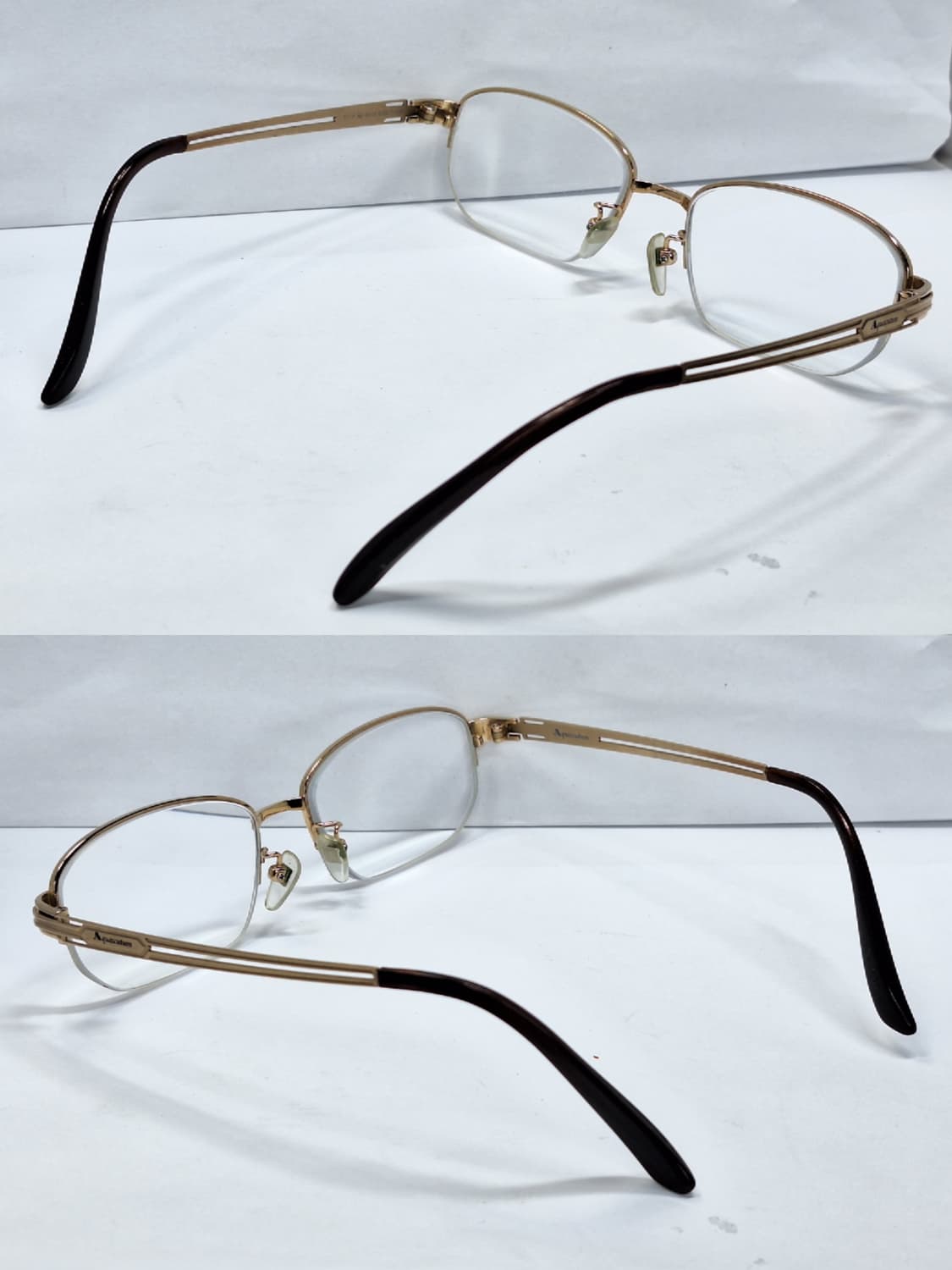 아쿠아스큐텀 Aquascutum Ti-p AQ-2015 반무테 안경 영국 상품이미지5