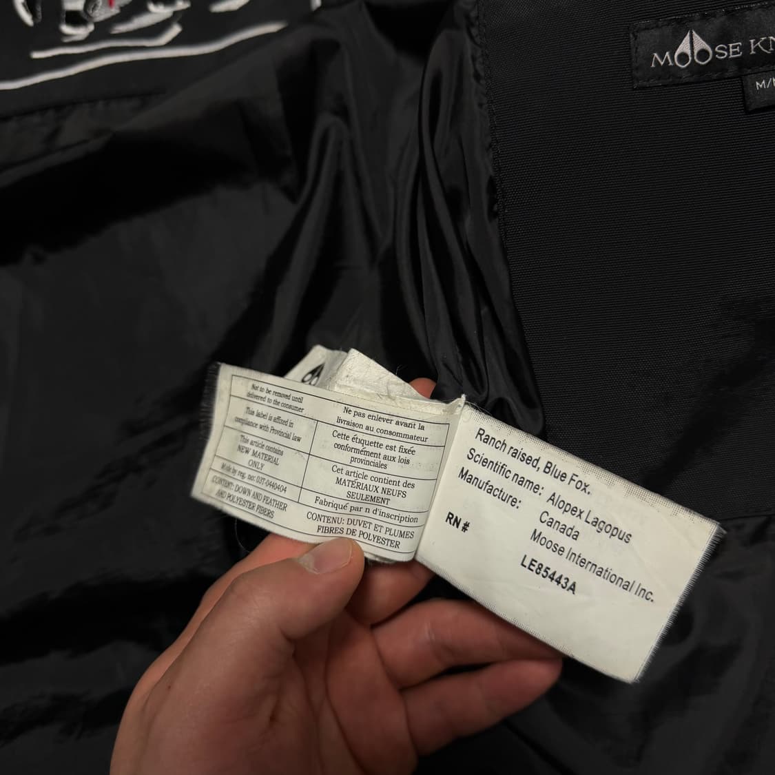 무스너클 쓰리쿼터 퍼 후드 패딩 자켓 상품이미지5