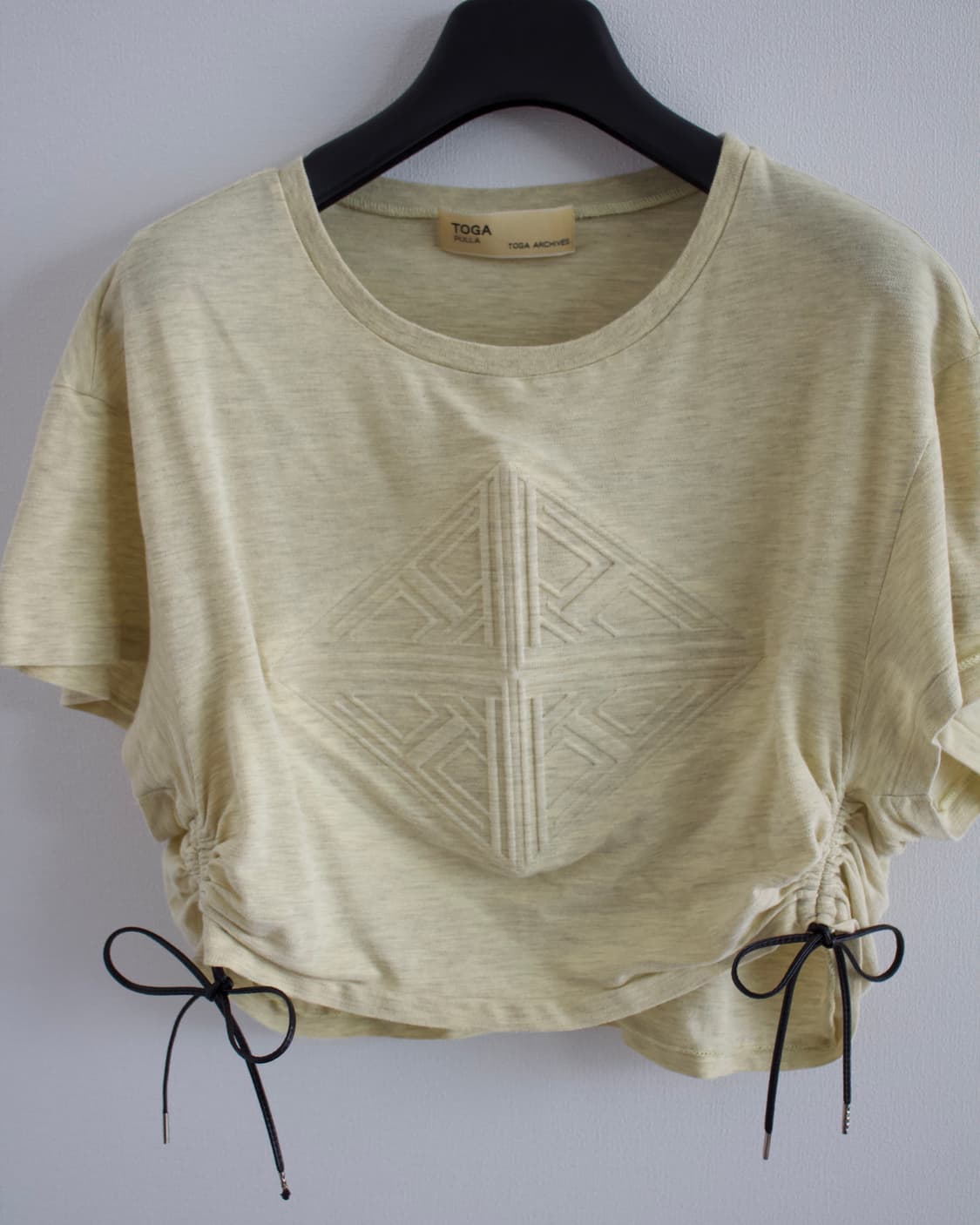 Toga pulla side shirring crop top 상품이미지5