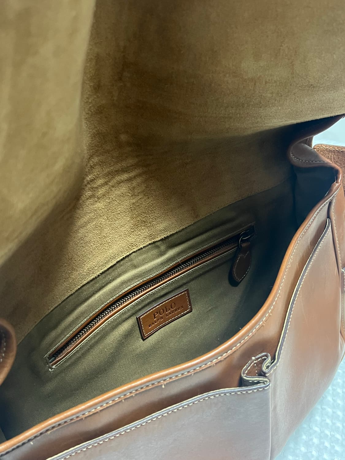 Polo 남성 가죽 가방 상품이미지4