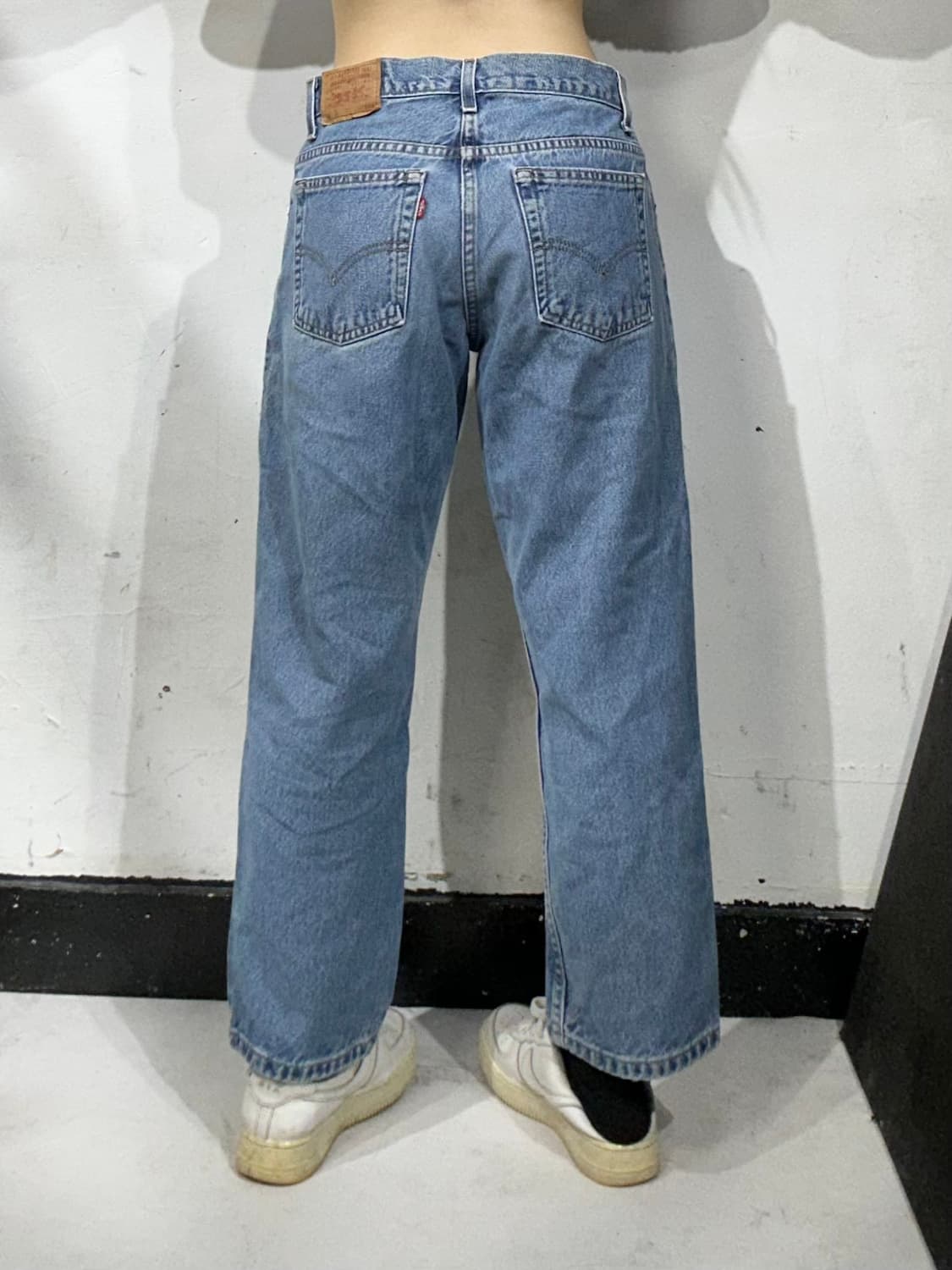 리바이스 550 연청 와이드 데님 팬츠 30 상품이미지3