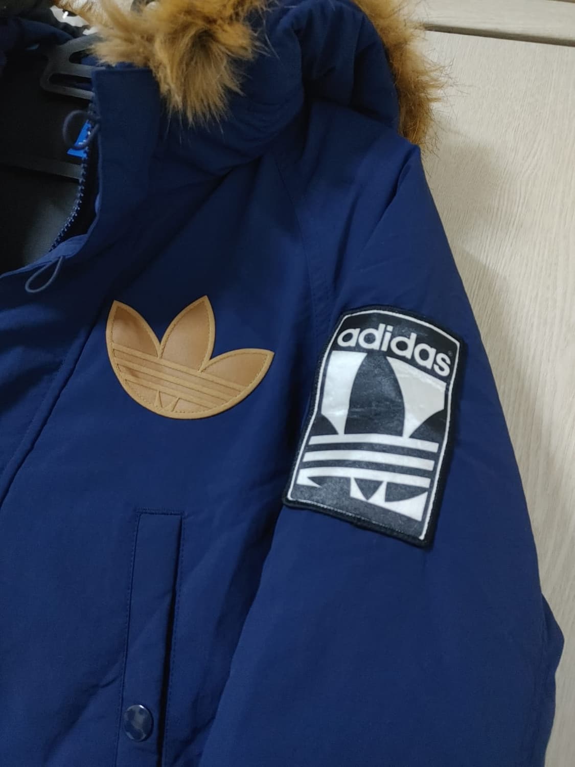 아디다스 롱파카 네이비 085 상품이미지7