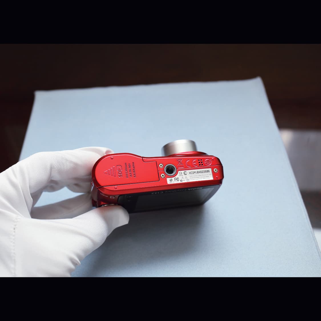 레어<준 민트급><키키디카>코닥 C143 레드 빈티지 디카 상품이미지5