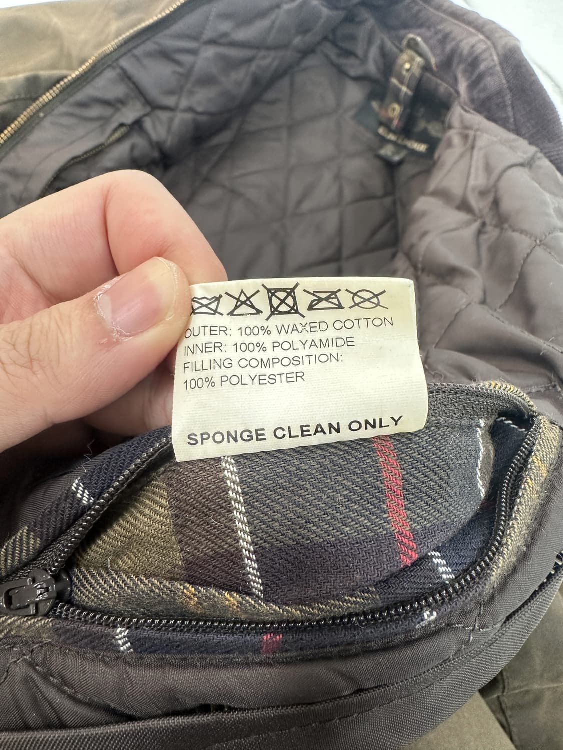 바버 벨세이 왁스 자켓 상품이미지4